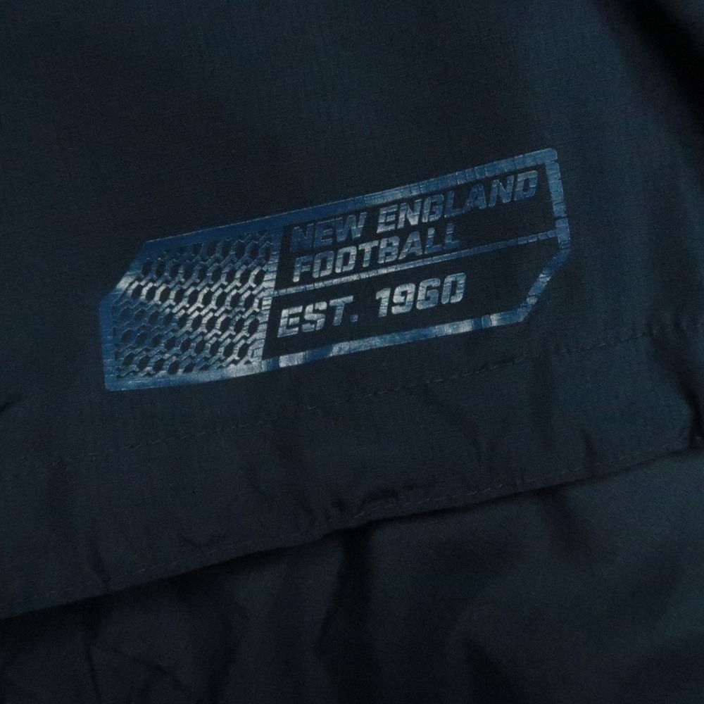New England Patriots Jacket Men XL Blue Nike Onfield 1/2 Zip Coaches Windbreaker - Picture 6 of 13